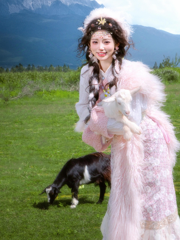 Yunnan Tibetan Costume Lijiang - Ethnic Fashion Photography incelemesi ve fiyatı