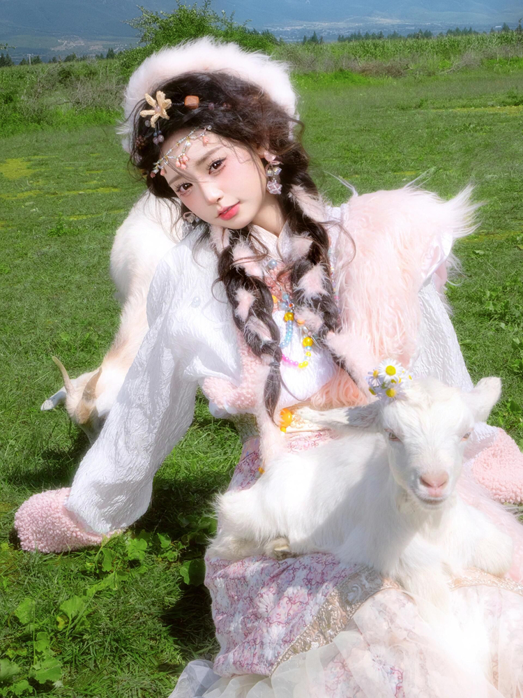 Yunnan Tibetan Costume Lijiang - Ethnic Fashion Photography incelemesi ve fiyatı