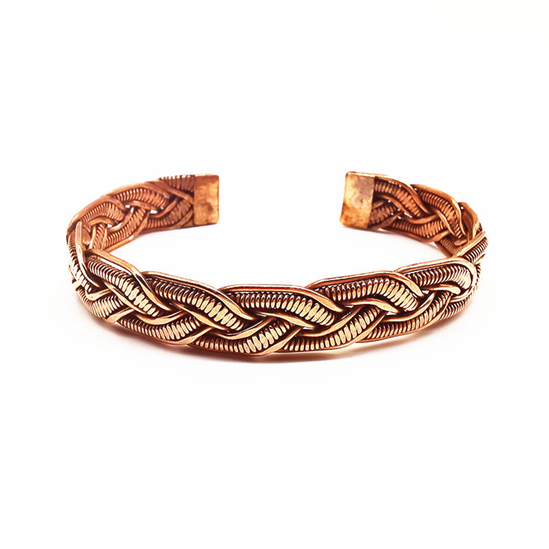 Red Copper Wristed Open Cuff W - Ethnic Fashion Com incelemesi ve fiyatı