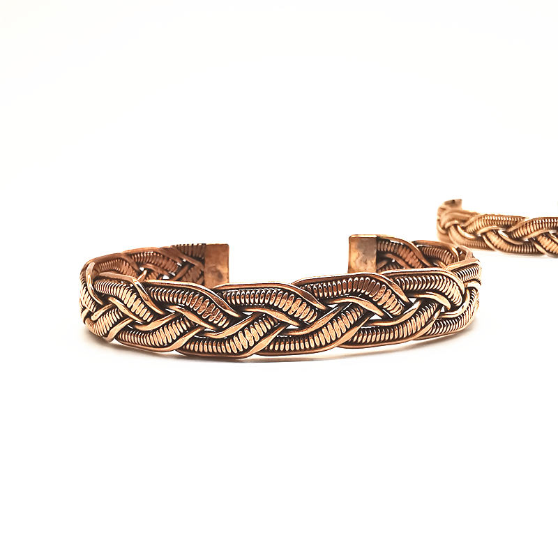 Red Copper Wristed Open Cuff W - Ethnic Fashion Com incelemesi ve fiyatı