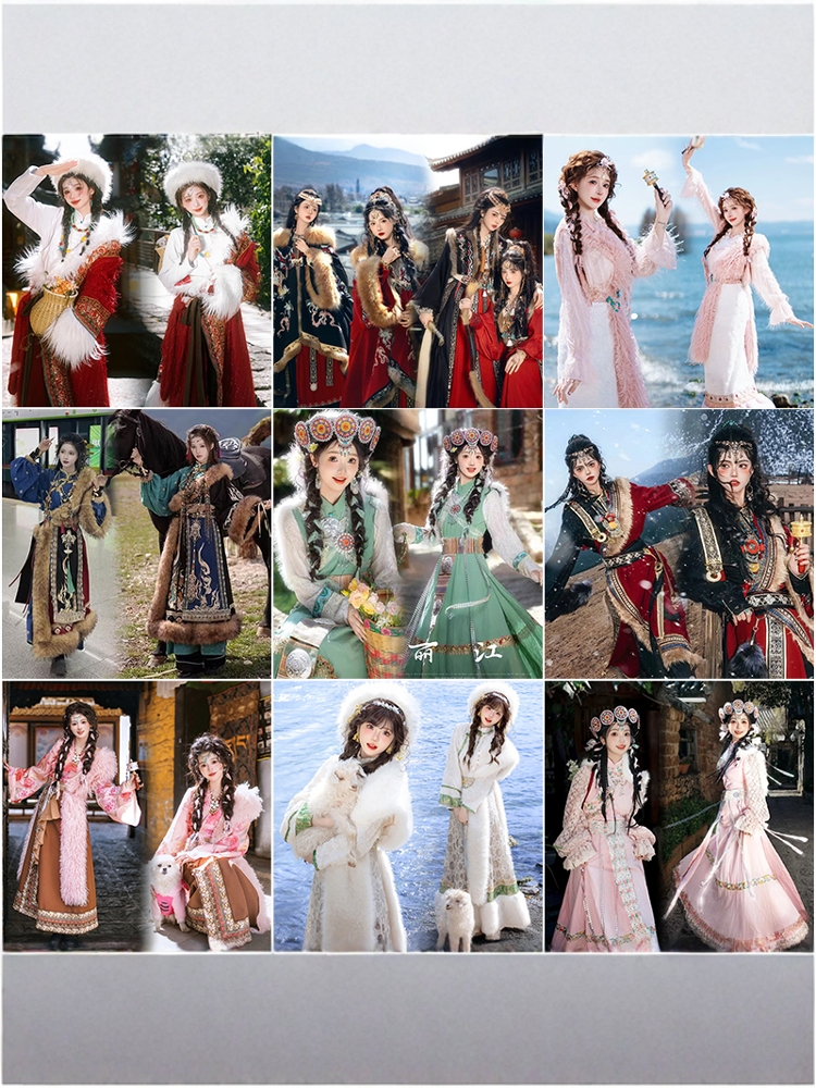 Tibetan Costume Women's New St - Ethnic Fashion Photography incelemesi ve fiyatı
