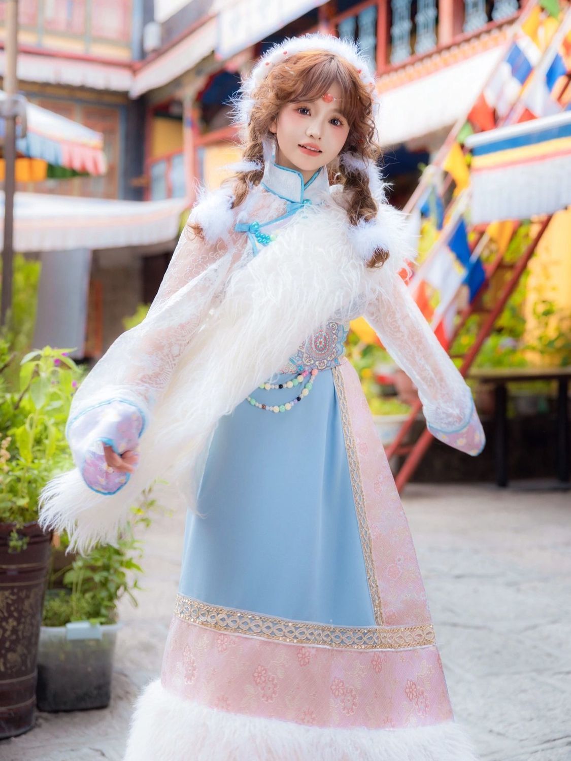 Tibetan Costume Women's New St - Ethnic Fashion Photography incelemesi ve fiyatı