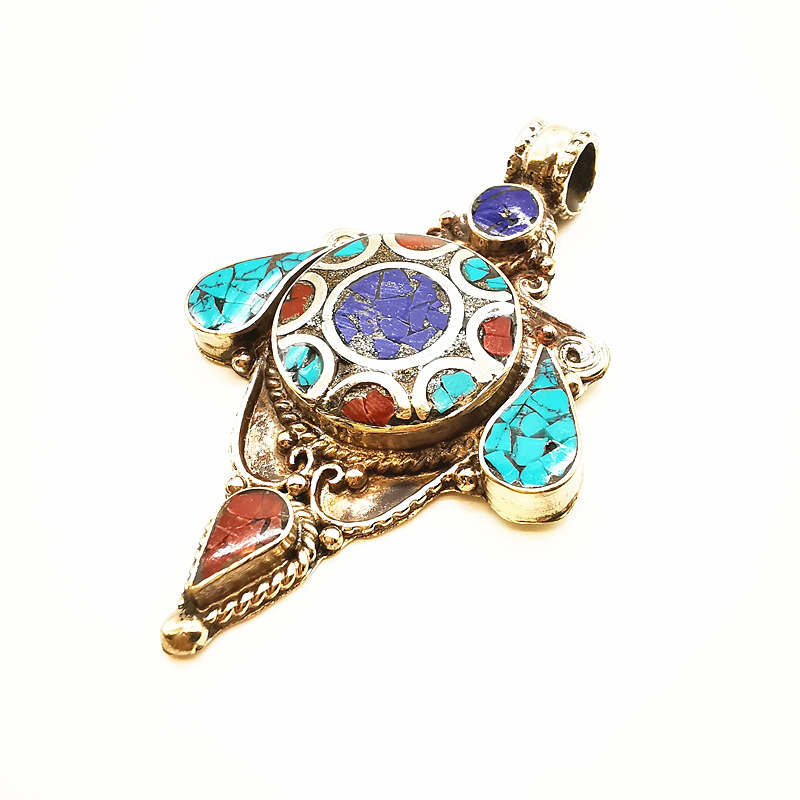 Nepal Hand Vintage Big Pendant - Ethnic Fashion Com incelemesi ve fiyatı