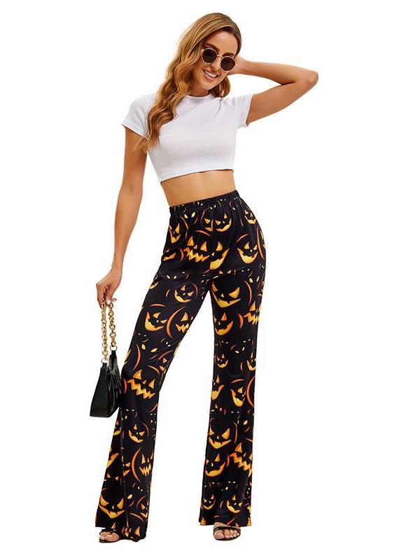 Halloween Bat Pumpkin Print Wo - Ethnic Wear Fashion Brand incelemesi ve fiyatı