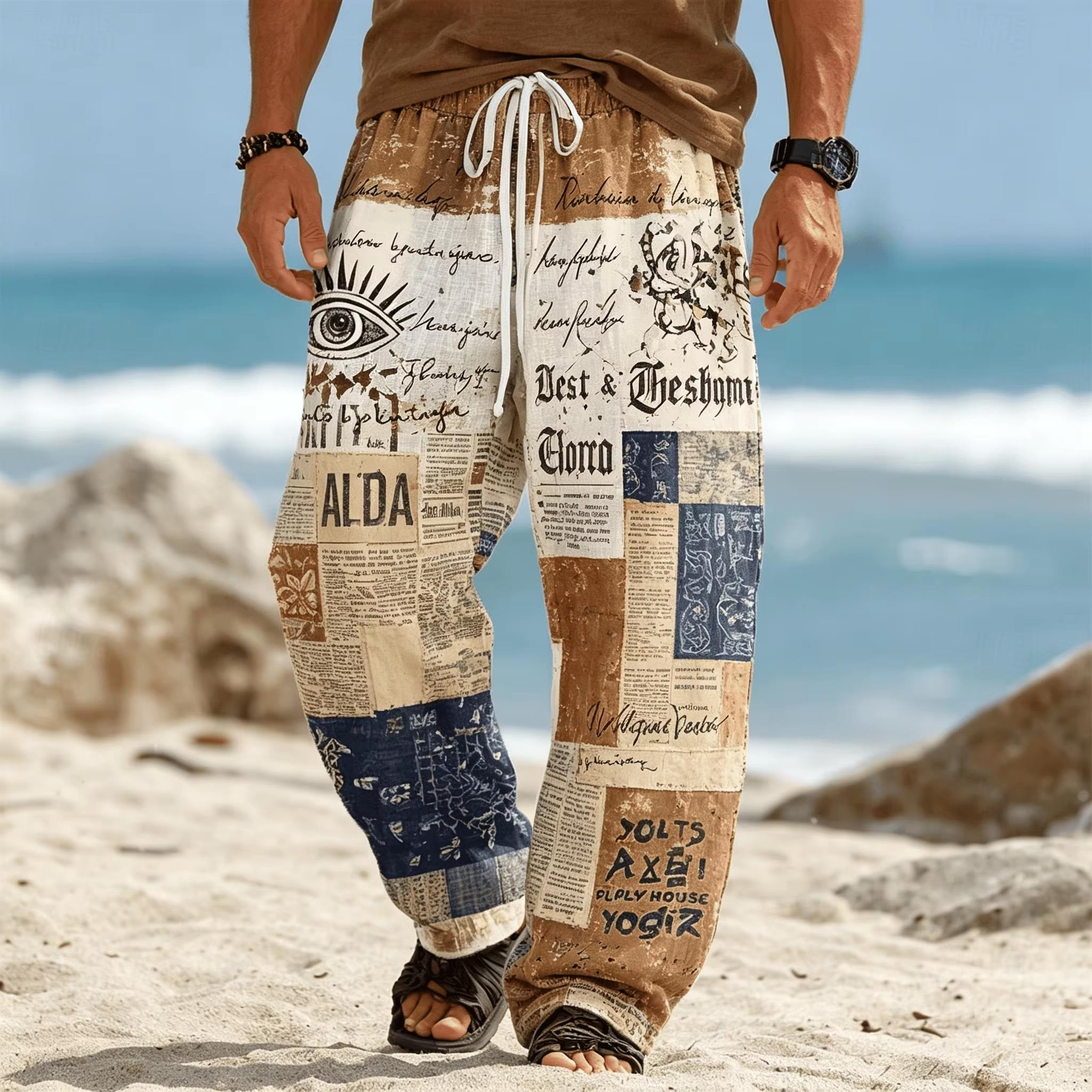 Summer Fashion New Bohemian Et - Ethnic Fashion Men incelemesi ve fiyatı