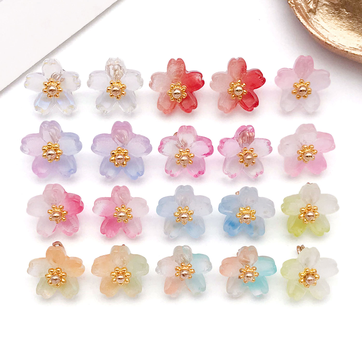 10/20pcs Vibrant Glass Cherry  - Ethnic Modern Fashion incelemesi ve fiyatı