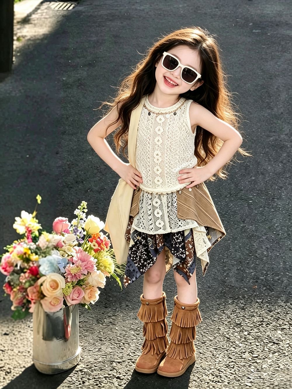 Girls Summer Outfit 2026 New E - Kids Ethnic Fashion incelemesi ve fiyatı