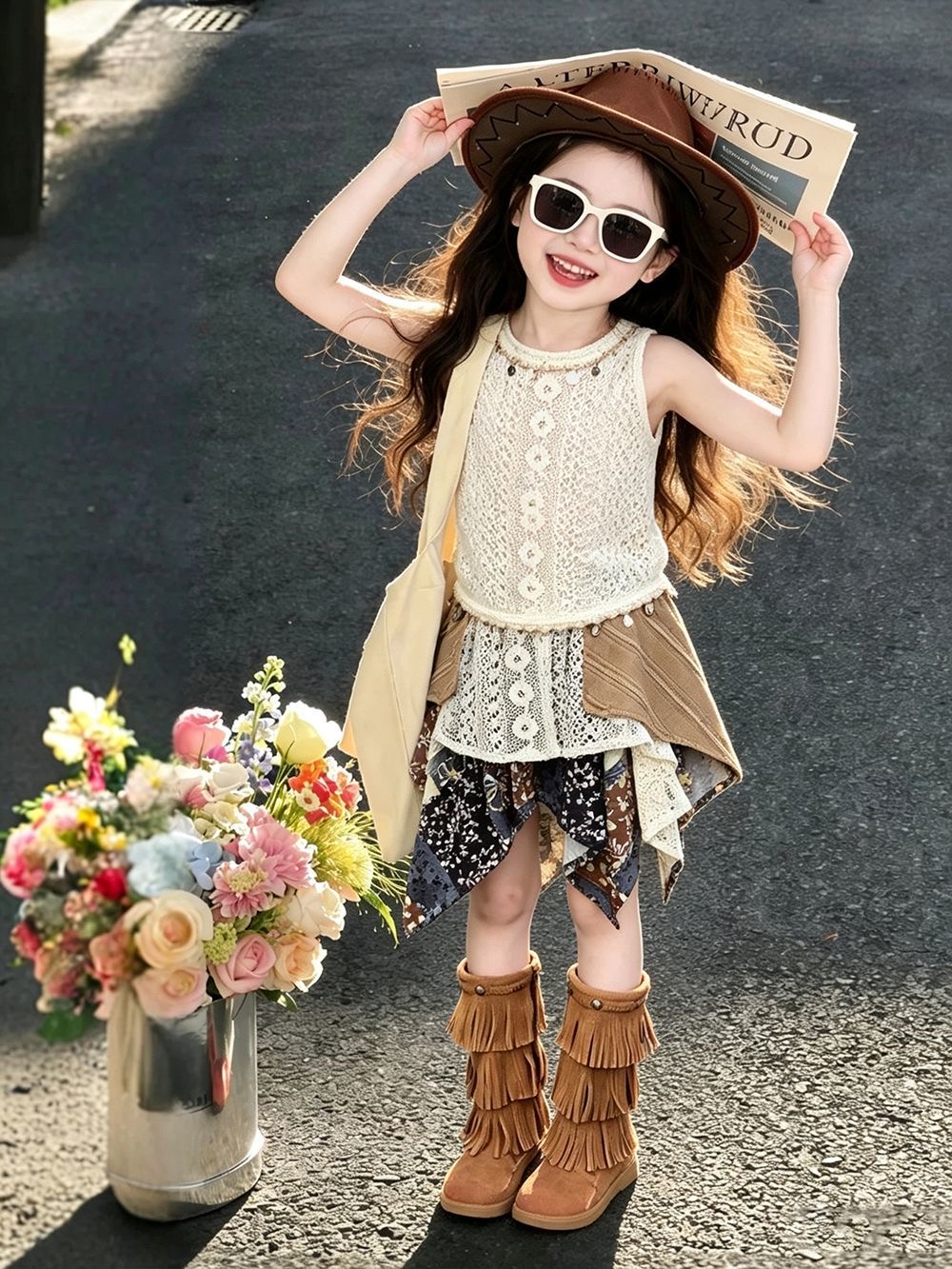 Girls Summer Outfit 2026 New E - Kids Ethnic Fashion incelemesi ve fiyatı