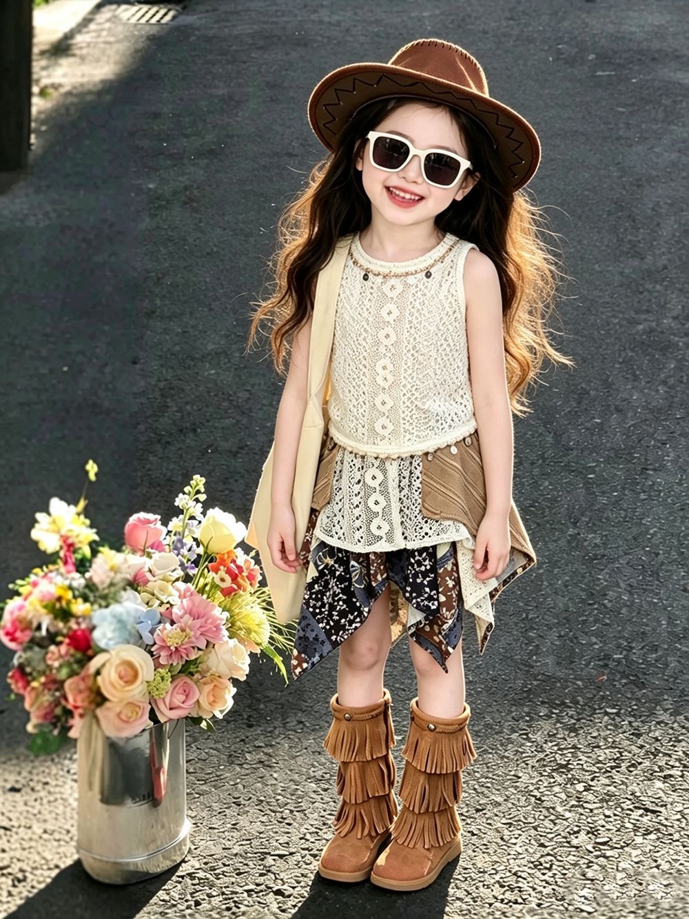 Girls Summer Outfit 2026 New E - Kids Ethnic Fashion incelemesi ve fiyatı