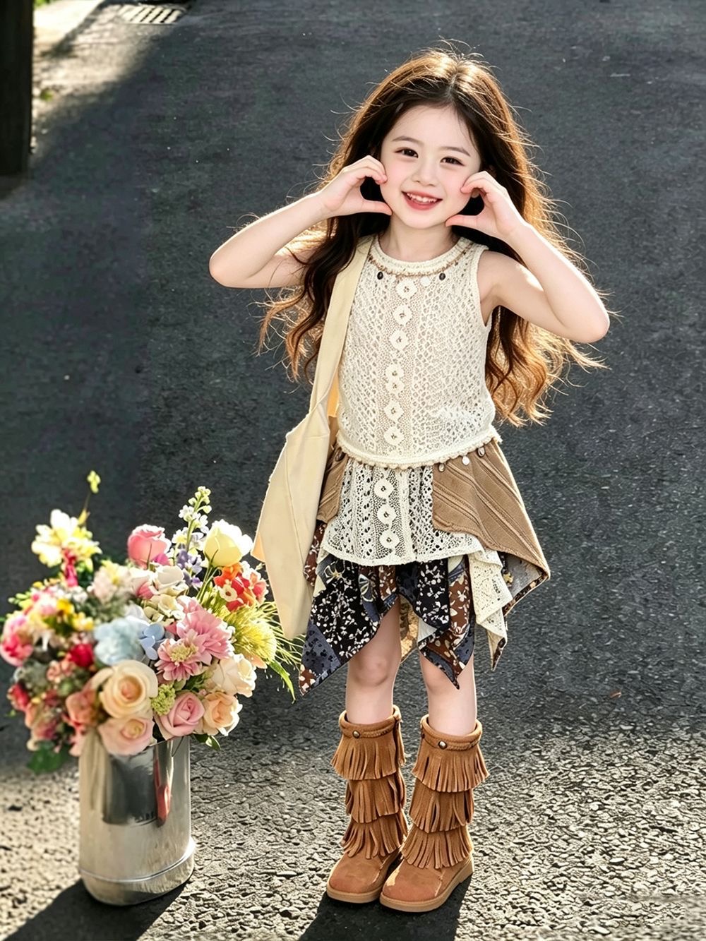 Girls Summer Outfit 2026 New E - Kids Ethnic Fashion incelemesi ve fiyatı