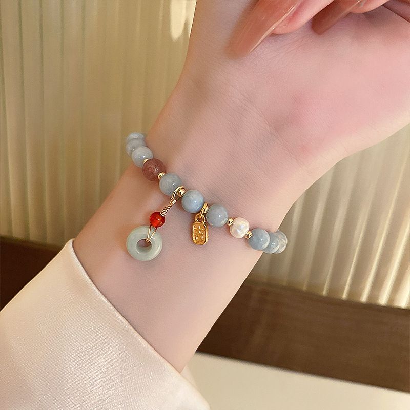 Lucky Cat Charm Blue Safety Lo - Ethnic Contemporary Fashion incelemesi ve fiyatı