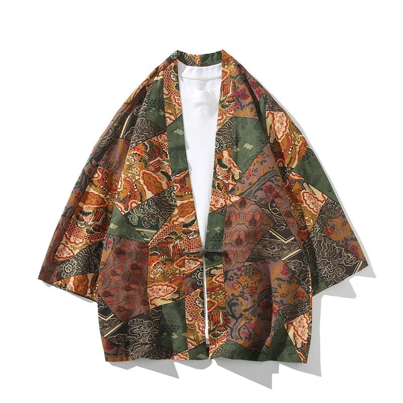 Ethnic Style Print Yukata Men  - Ethnic Fashion Men incelemesi ve fiyatı