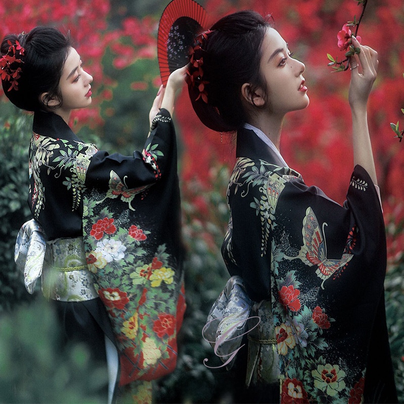 Dark Elegant Girl Kimono Photo - Ethnic Clothing & Online Fashion Store Khaadi Uk incelemesi ve fiyatı