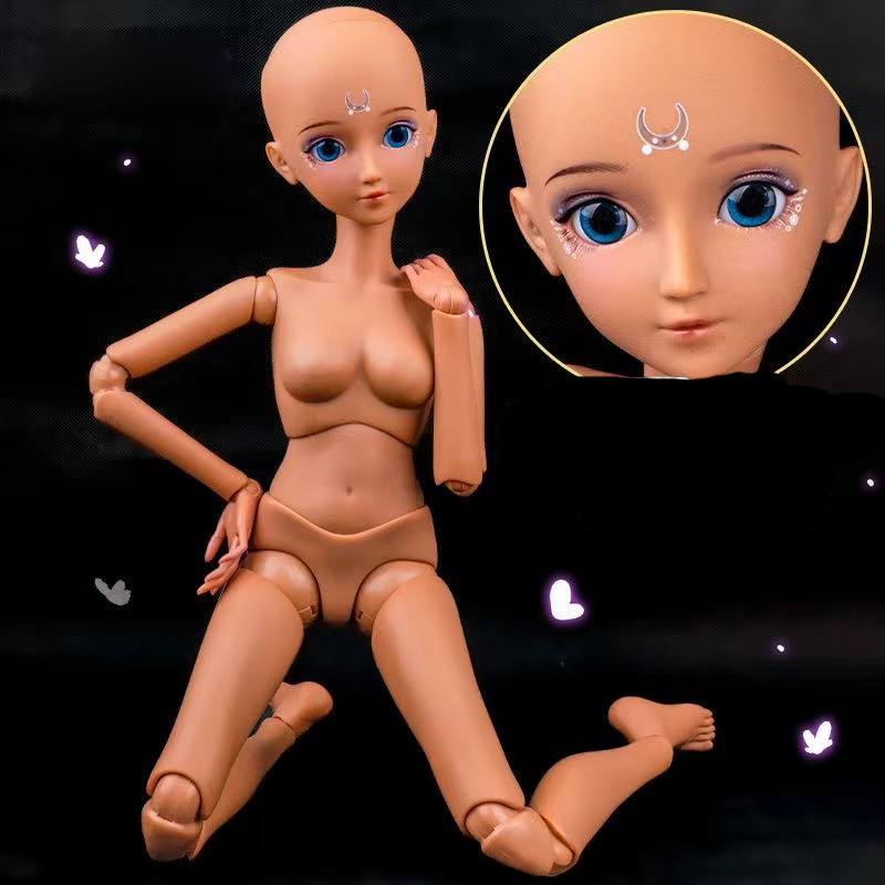 1/3 BJD Doll 60CM Black Skin D - Kids Ethnic Fashion incelemesi ve fiyatı